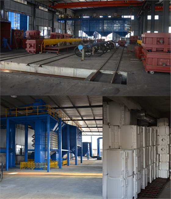 皖南電機(jī)：消失模廠(chǎng)區(qū)2